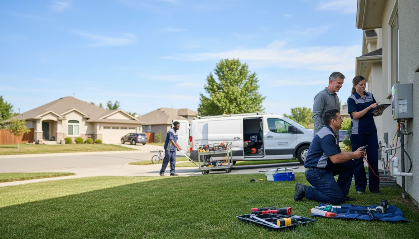 Tankless water heater service in Hemphill, TX